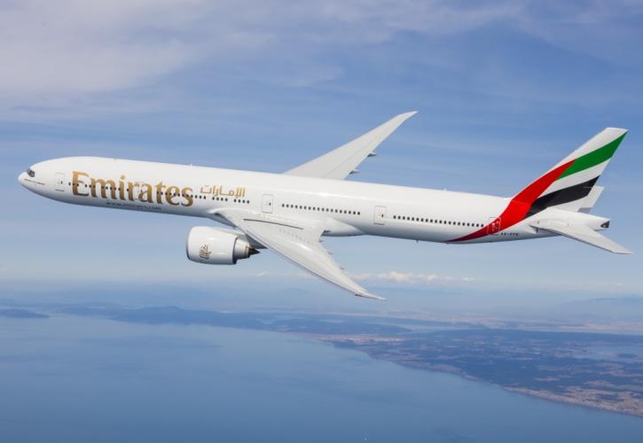 H Emirates συνεχίζει κανονικά τη λειτουργία των πτήσεών της στις ΗΠΑ