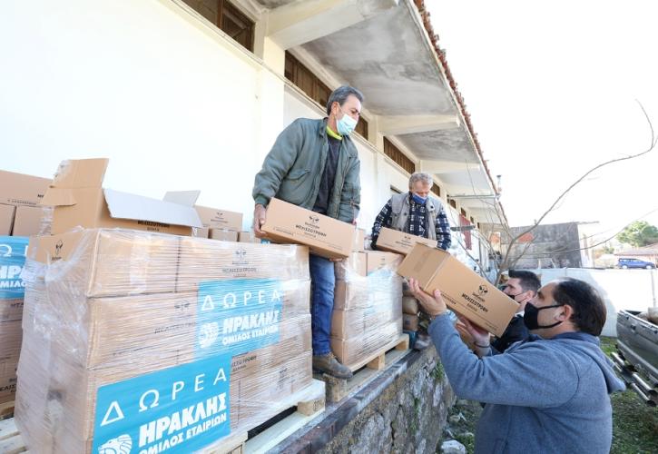 Ο όμιλος ΗΡΑΚΛΗΣ ενισχύει τον κλάδο μελισσοκομίας της Β. Εύβοιας