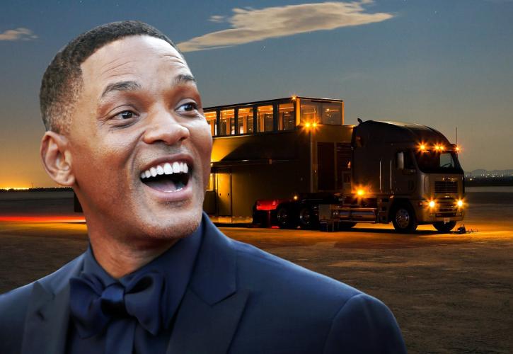 Το τροχόσπιτο του Will Smith μοιάζει με megayacht εκατομμυρίων