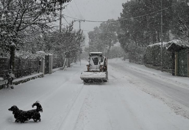 Δήμος Αθηναίων: Με αντιολισθητικές στην Αθήνα η κίνηση των οχημάτων