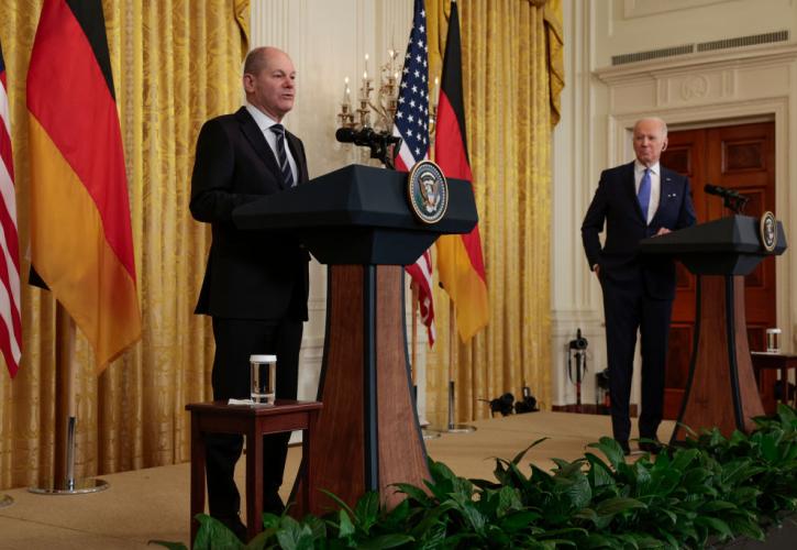 G7: Ο Μπάιντεν επαινεί τον ρόλο της Γερμανίας στον πόλεμο της Ουκρανίας