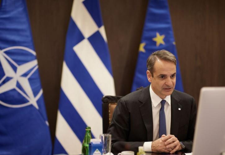 Μητσοτάκης: Ο Πρόεδρος Πούτιν «κατάφερε» να ενισχύσει το ΝΑΤΟ και «ξύπνησε» την ΕΕ από τον γεωπολιτικό της λήθαργο