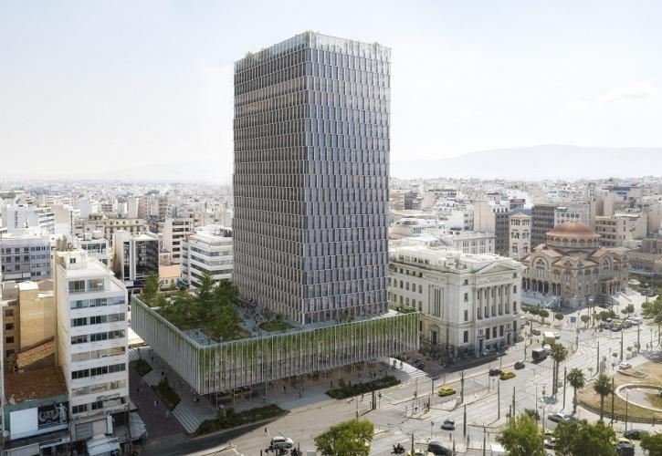 Piraeus Tower - ΤΕΡΝΑ: Υπογραφή σύμβασης Εργασιών Β' φάσης για τον Πύργο Πειραιά