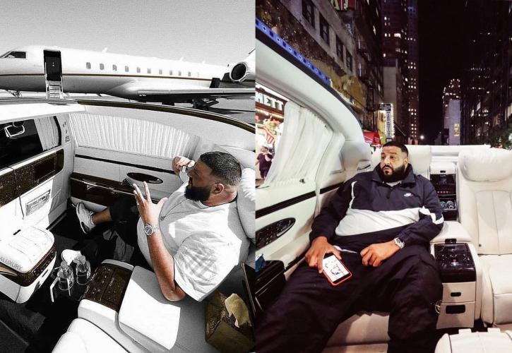 Ο DJ Khaled πήγε στο All-Star Game του ΝΒΑ με ιδιωτικό jet και λιμουζίνα Maybach