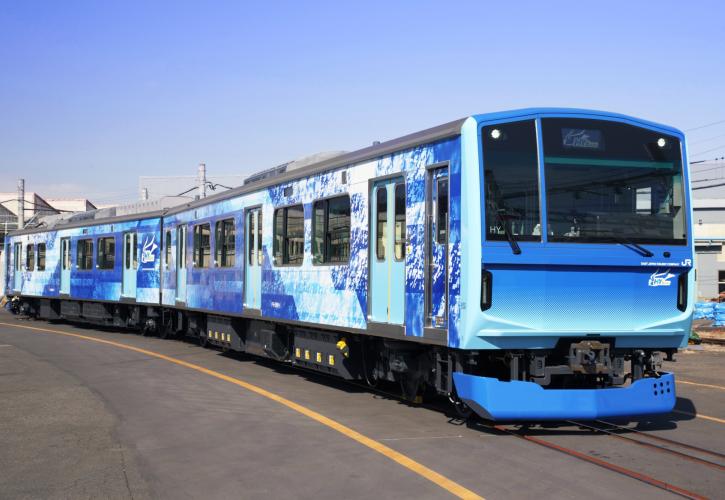 Παρθενικό ταξίδι για το πρώτο τρένο υδρογόνου στην Ιαπωνία