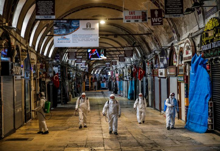 Τουρκία: Σε υψηλό 4 μηνών οι νεκροί από τον κορονοϊό