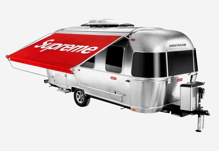 Supreme και Airstream φέρνουν το πιο μοδάτο τροχόσπιτο που είδατε ποτέ