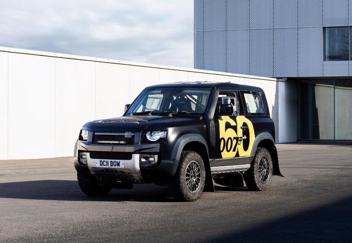 60 χρόνια James Bond γιορτάζει η Land Rover με ένα αγωνιστικό Defender 90