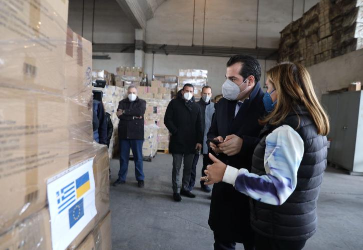 Υπ. Υγείας: Αποστολή ανθρωπιστικής βοήθειας στο λαό της Ουκρανίας