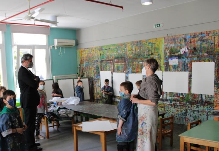 Το ίδρυμα Ιωάννου Φ. Κωστοπούλου επισκέφθηκε η ΠτΔ