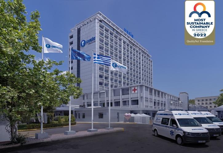 Το ΥΓΕΙΑ μεταξύ των 31 πιο βιώσιμων εταιρειών στην Ελλάδα