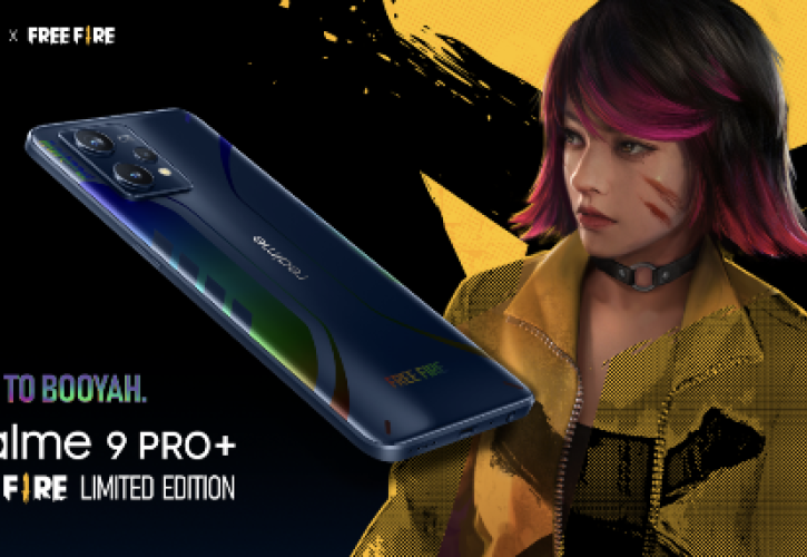 Η πρώτη στον κόσμο Free Fire Limited Edition του smartphone realme 9 Pro+ έρχεται στις 21 Απριλίου στην Ευρώπη