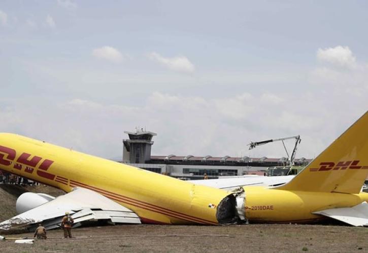 Κόστα Ρίκα: Αεροσκάφος cargo της DHL κόπηκε στα δύο