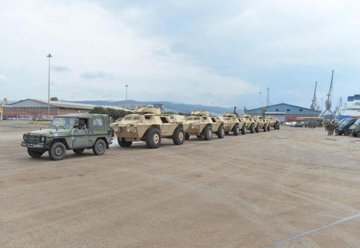 Παραλαβή 130 τεθωρακισμένων οχημάτων M1117 από τις ΗΠΑ