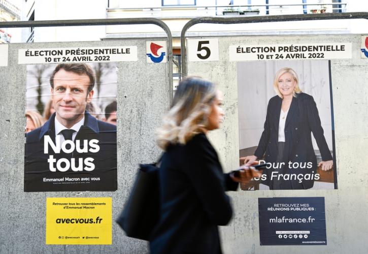 Γαλλικές εκλογές: Πρόεδρος για δεύτερη θητεία ο Μακρόν - Αυξημένα τα ποσοστά της Λεπέν
