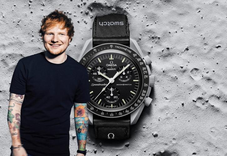 Το νέο ρολόι Omega x Swatch του Ed Sheeran είναι ίσως το καλύτερο στη συλλογή του