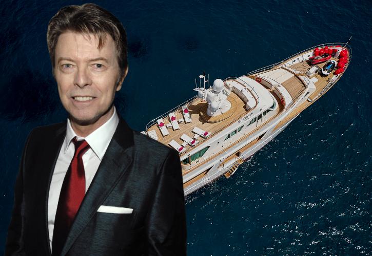 Το 39μετρο yacht του David Bowie ψάχνει τον νέο του Ziggy Stardust