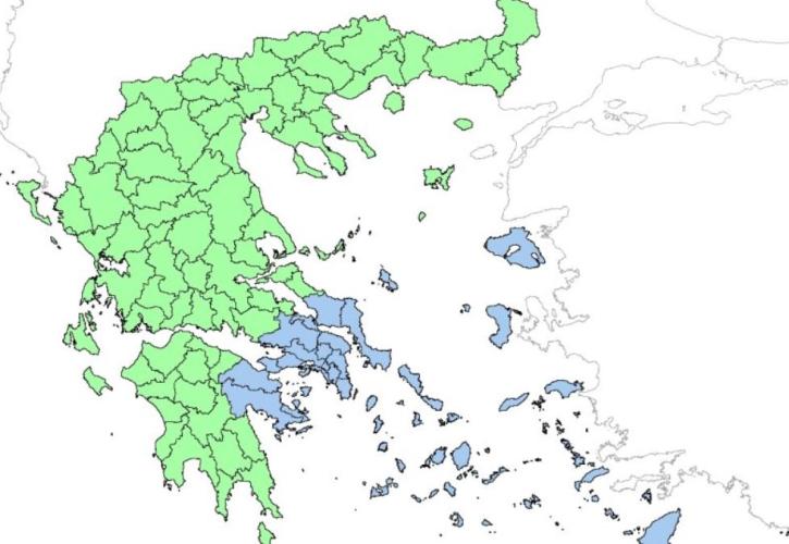 Ξεκινά η έκδοση του Ημερήσιου Χάρτη Πρόβλεψης Κινδύνου Πυρκαγιάς για την αντιπυρική περίοδο