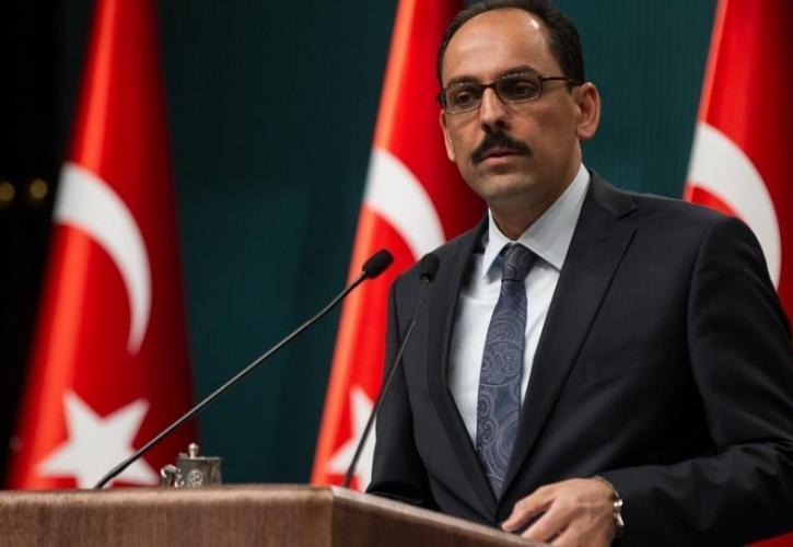 Επιμένει η Τουρκία για τα νησιά: «Παράνομη η στρατιωτικοποίησή τους» λέει ο Καλίν