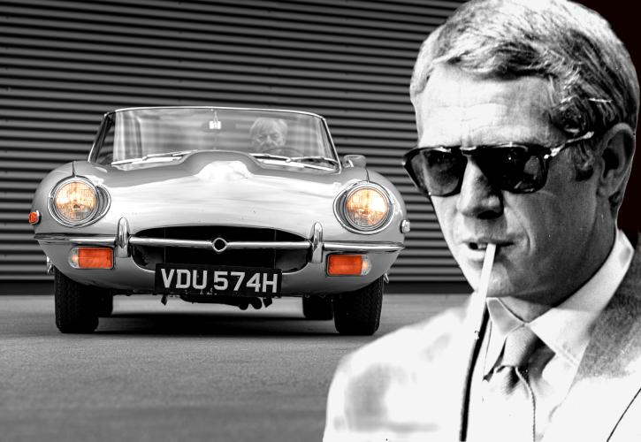 Σε δημοπρασία η Jaguar E-Type που δώρισε ο Steve McQueen στο σεφ του «Le Mans»