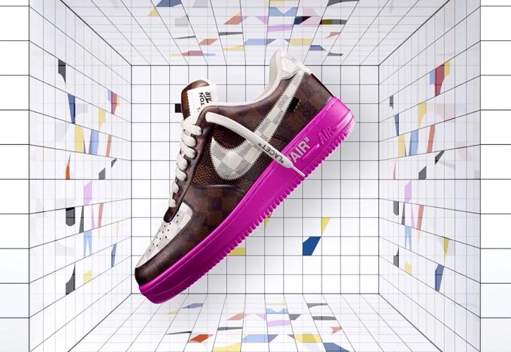 Συλλεκτικά Nike Air Force 1 σε σχέδια Virgil Abloh λανσάρει η Louis Vuitton
