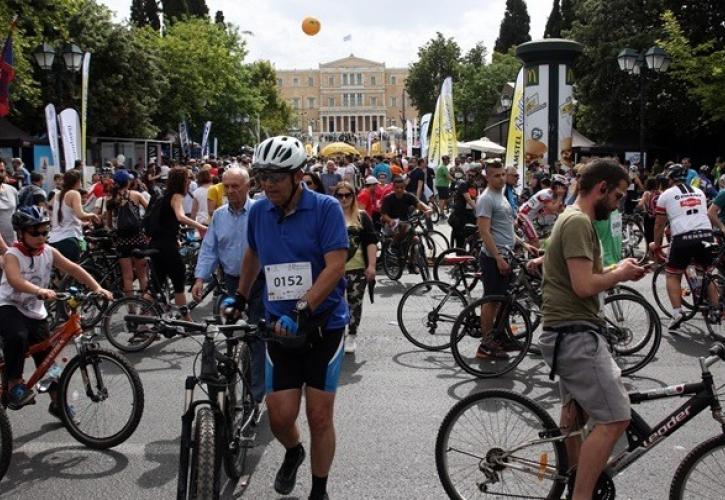 Σήμερα ο 27ος Ποδηλατικός Γύρος της Αθήνας - Κυκλοφοριακές ρυθμίσεις