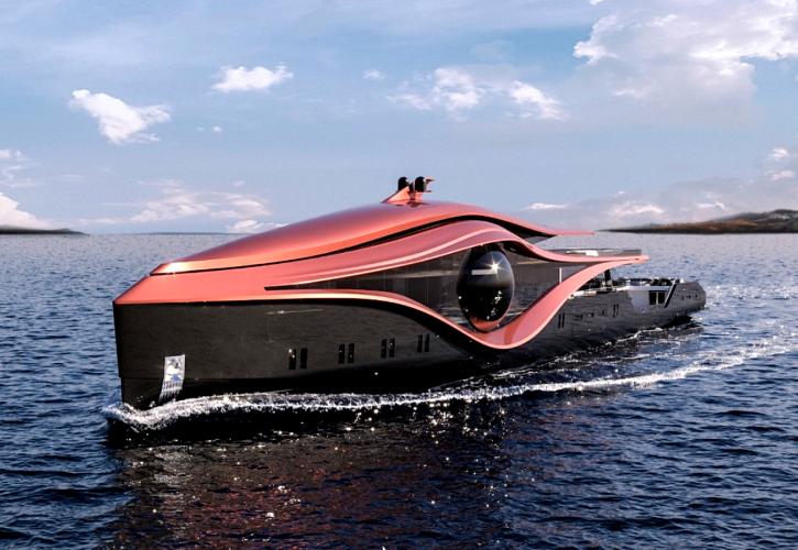Το mega yacht «Zion» μοιάζει με μυθικό θαλάσσιο πλάσμα 110 μέτρων