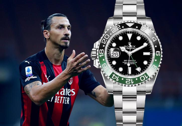 To νέο Rolex 60.000 ευρώ του Zlatan Ibrahimovic δεν είναι για κοινούς θνητούς