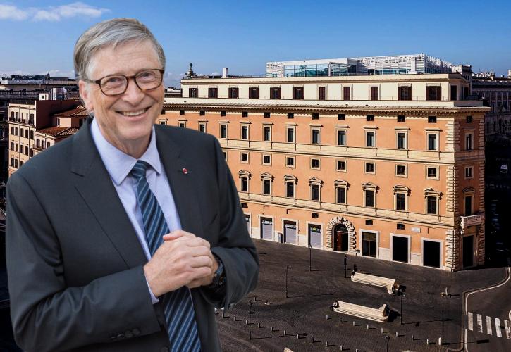 Ο Μπιλ Γκέιτς μόλις αγόρασε ιστορικό palazzo στη Ρώμη για 170 εκατ. δολάρια