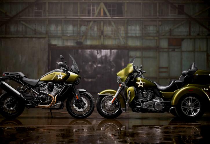 Η Harley-Davidson τιμά το στρατιωτικό παρελθόν της με 2 νέες μοτοσικλέτες