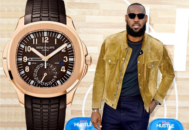 Το ρολόι του LeBron James έλαμψε στην πρεμιέρα της ταινίας «Hustle»