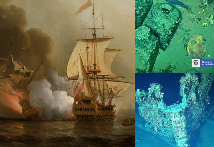 Ποιος θα πάρει το θησαυρό της βυθισμένης ισπανικής γαλέρας στην Καραϊβική;