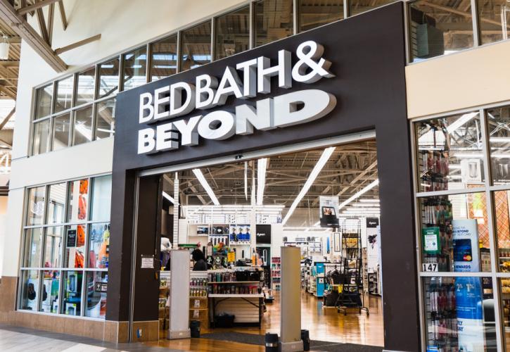 Bed Bath & Beyond: Απώλειες κοντά στο 50% για τη μετοχή, μετά από το αίτημα της πτώχευσης