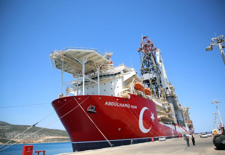 Τουρκία: Στην Ανατολική Μεσόγειο πλέει το πλωτό γεωτρύπανο «Αμπντουλχαμίτ Χαν»