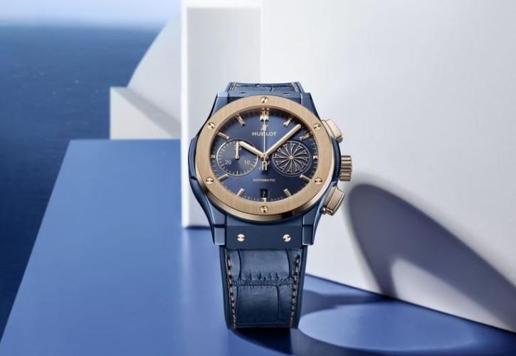 HUBLOT: Δύο νέο χρονογράφοι αφιερωμένοι σε Μύκονο και Σαντορίνη