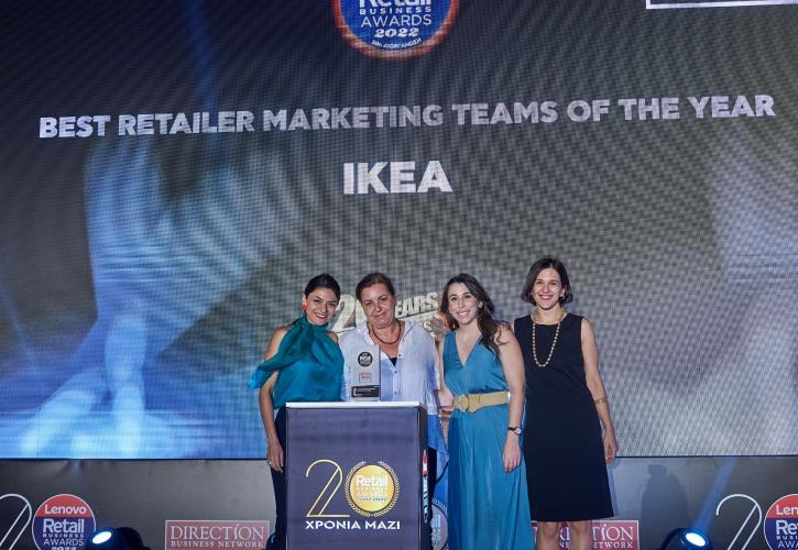 IKEA: Σπουδαίες διακρίσεις στα Lenovo RetailBusiness Awards 2022