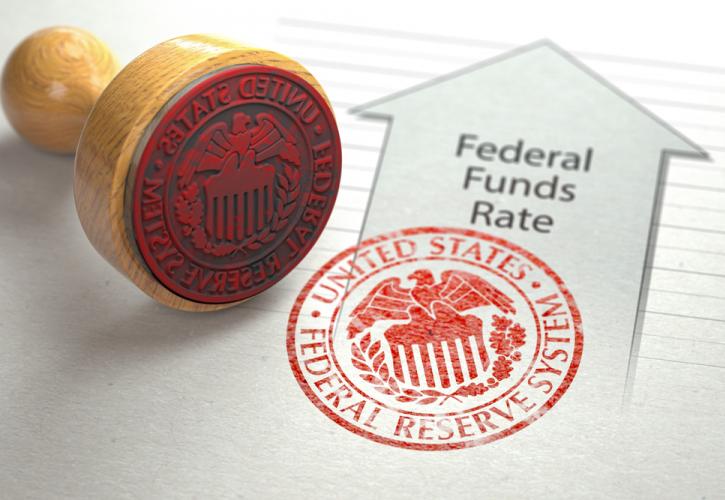 Fed: Αύξησε τα επιτόκια κατά 25 μονάδες βάσης - «Δείχνει» προς το τέλος της σύσφιξης μετά από ακόμα μία κίνηση