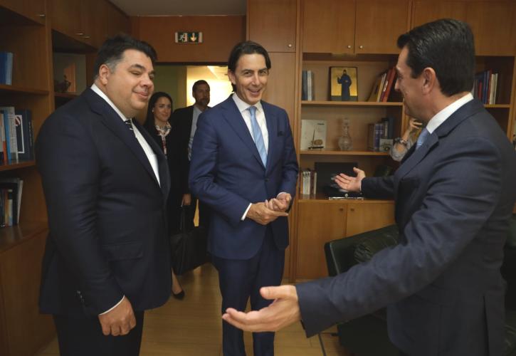 Συνάντηση Σκρέκα, με τον Amos Hochstein, Ειδικό Σύμβουλο για θέματα ενέργειας του Μπάιντεν