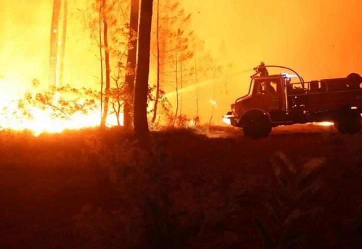 Γαλλία: Μάχη για την κατάσβεση τεράστιας δασικής πυρκαγιάς κοντά στο Μπορντό