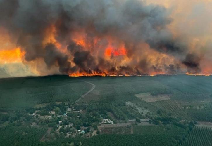 Η Ευρώπη στις φλόγες- Ρεκόρ καμένων εκτάσεων φέτος
