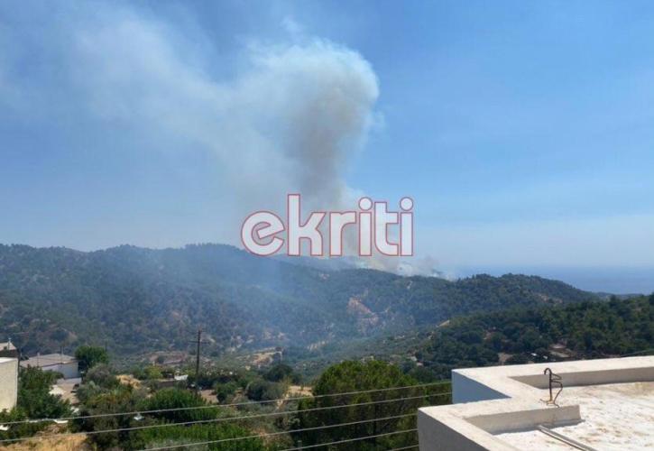 Ηράκλειο: Φωτιά στη Βιάννο
