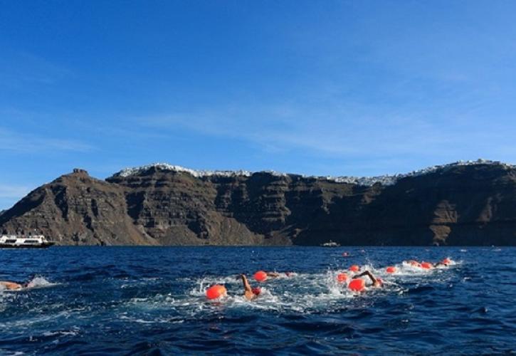 Η δις πρωταθλήτρια Ευρώπης Αντιγόνη Ντρισμπιώτη στο Santorini Experience 2022