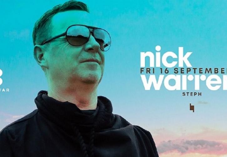 Ο Βρετανός θρύλος της progressive house Nick Warren στο Bolivar
