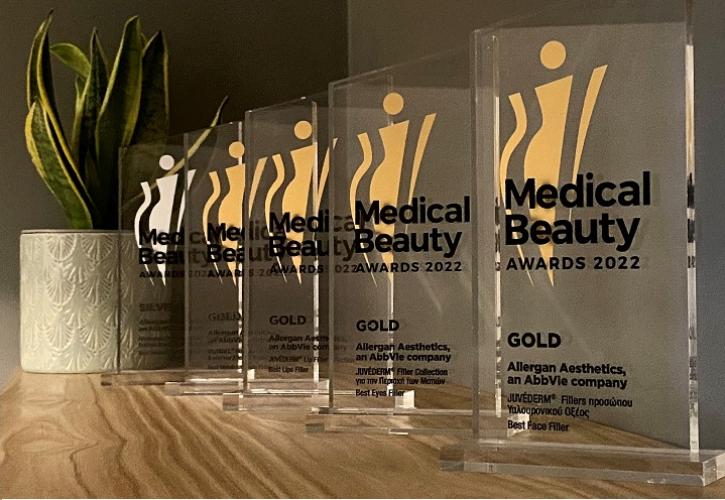 «Χρυσή» η Allergan Aesthetics στα Medical Beauty Awards 2022