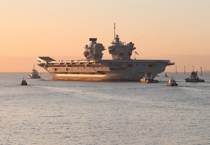 Βρετανία: Λόγω βλάβης, το αεροπλανοφόρο HMS Prince of Wales δεν θα πάρει μέρος σε γυμνάσια στις ΗΠΑ