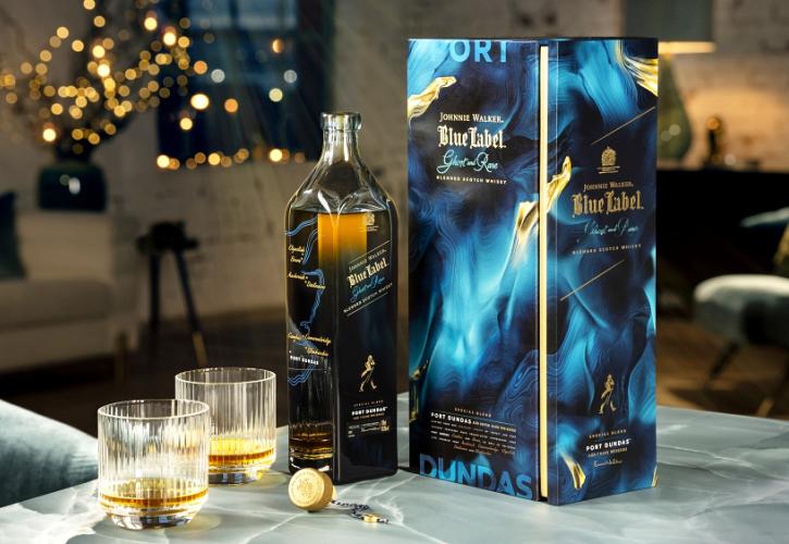Στο νέο Blue Label η Johnnie Walker εμφιαλώνει πάλι ουίσκι «φαντάσματα»