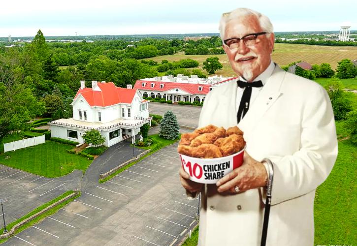 Η ιστορική έπαυλη του ιδρυτή των KFC πωλείται και η εταιρεία κάνει μούτρα