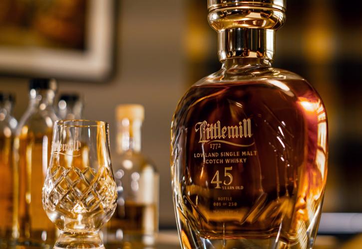 Το Littlemill 45 ετών είναι ίσως το σπανιότερο σκωτσέζικο ουίσκι στον κόσμο