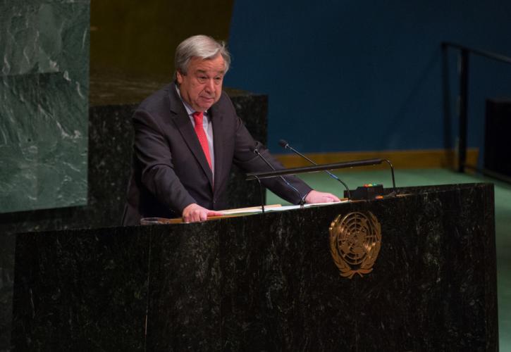 Γενική Συνέλευση ΟΗΕ: Ο Γκουτέρες ζητά τη φορολόγηση των εταιρειών ορυκτών καυσίμων