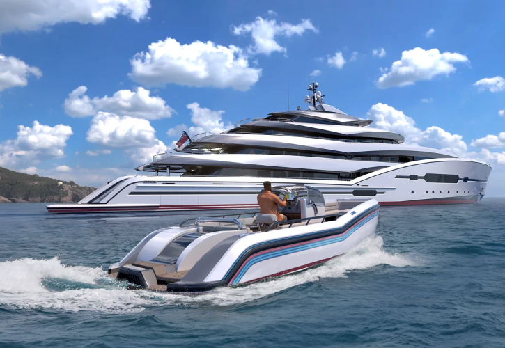 Το superyacht «Le Mans» ρίχνει τον κλασικό αγώνα αυτοκινήτων στη θάλασσα